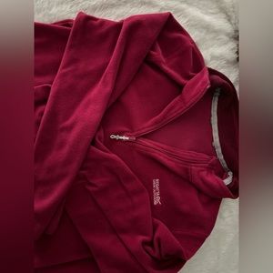 athletic collared sweatshirt